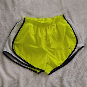 Nike Bright Yellow Athletic Shorts